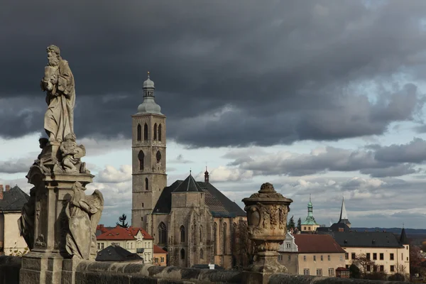 St James kostel v Kutné Hoře — Stock fotografie