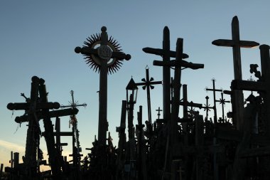 Hill haçlar Litvanya.