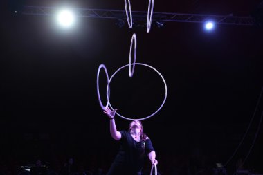 Hula hoop hokkabaz Alexandra Soboleva 