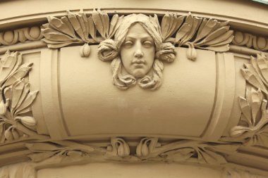 Hradec Kralove Art Nouveau mascaron