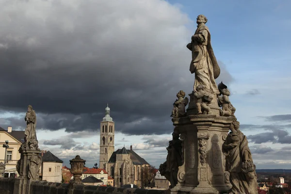 St James kostel v Kutné Hoře — Stock fotografie