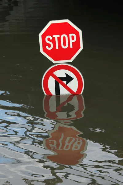 Inondations à Usti nad Labem — Photo