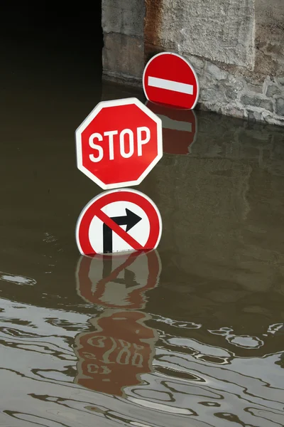 Floods in Usti nad Labem — Stock Photo, Image