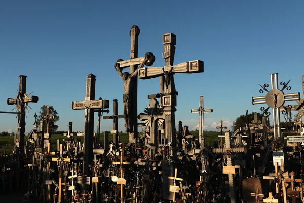 Hill of Crosses in Lithuania. — Stock Photo, Image