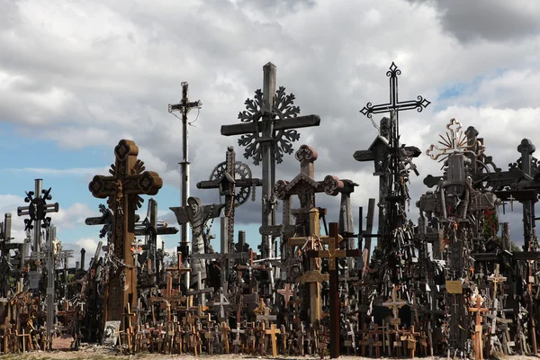 Cerro de cruces en Lituania . —  Fotos de Stock