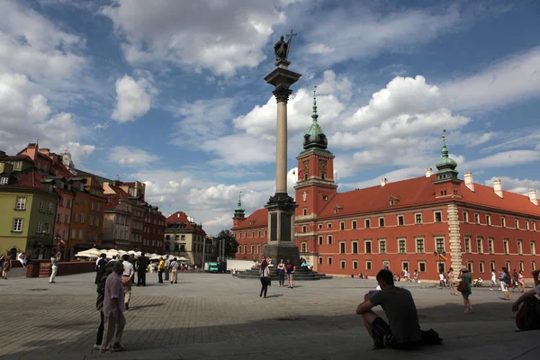 King Sigismund Column — Stock Photo, Image