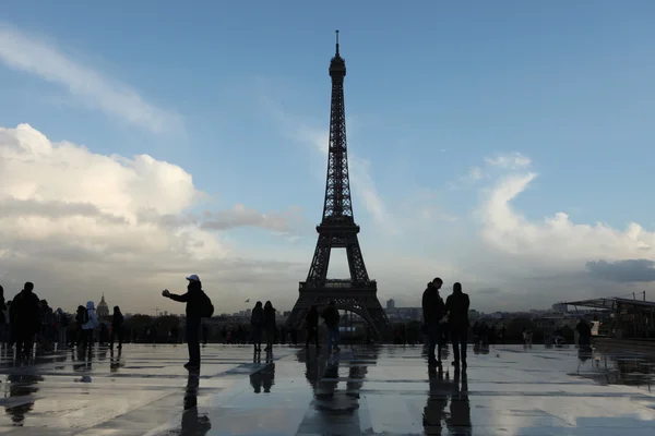 Torre Eiffel en París — Foto de Stock