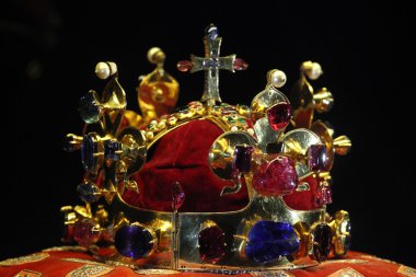 Bohemian Crown Jewels in Prague clipart