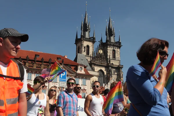 Festival gay de la fierté de Prague — Photo