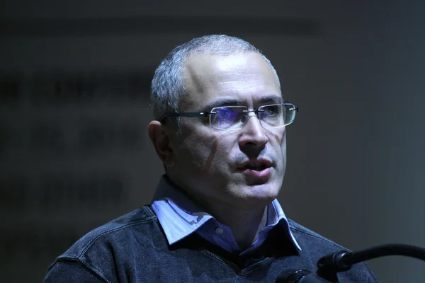 Политзаключенный Михаил Ходорковский — стоковое фото