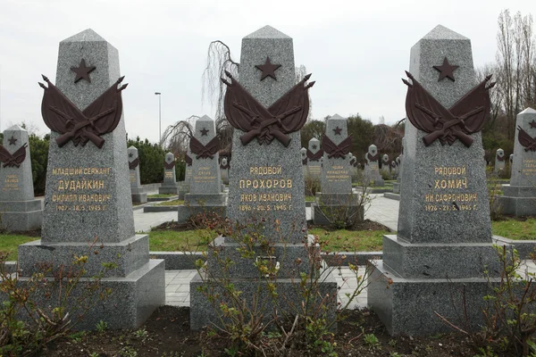 Memoriale di guerra sovietico a Praga — Foto Stock
