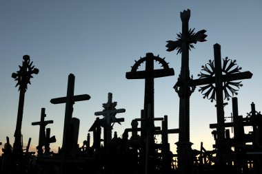 Hill haçlar Litvanya.