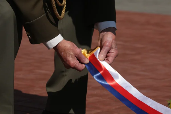 Празднование Дня Победы в Праге — стоковое фото