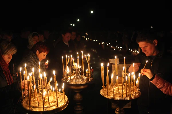 Orthodoxe Pasen in Praag, Tsjechië — Stockfoto