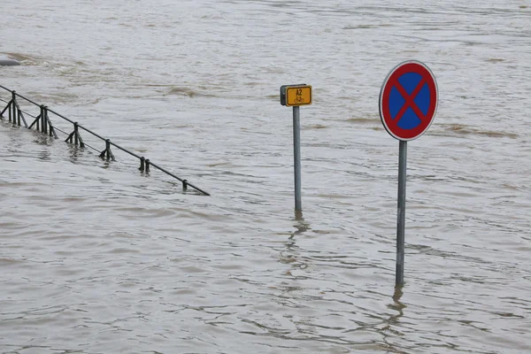 Inondations à Prague, République tchèque — Photo