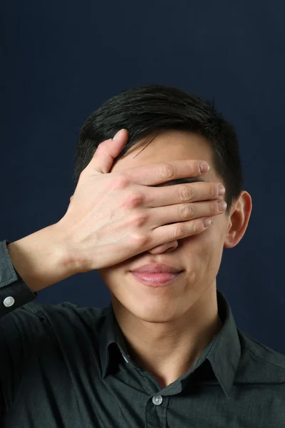 Asian man showing facepalm — Stock Photo, Image