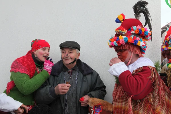 Masopust Carnival.   Czech Republic — Stock Photo, Image