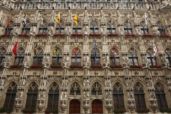 Gotisch stadhuis — Stockfoto