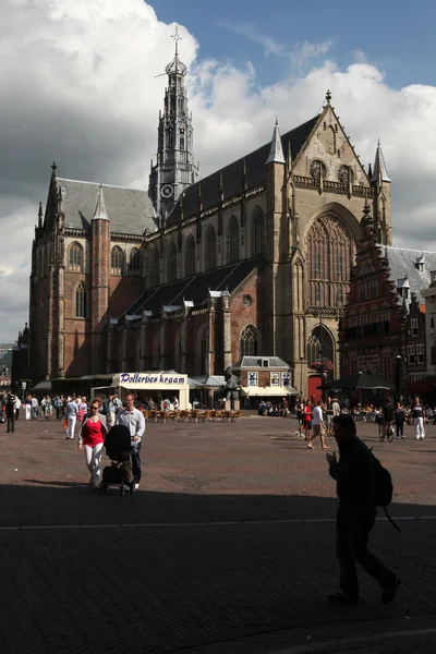Grote Kerk en Haarlem —  Fotos de Stock