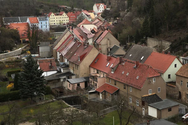 Traditional German houses — Stock Photo, Image