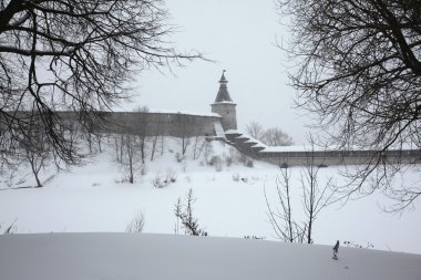 Pskov Kremlin Pskov, Rusya.