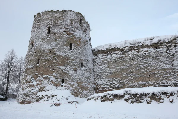 Izborsk twierdzy w pobliżu Pskov, Federacja Rosyjska — Zdjęcie stockowe