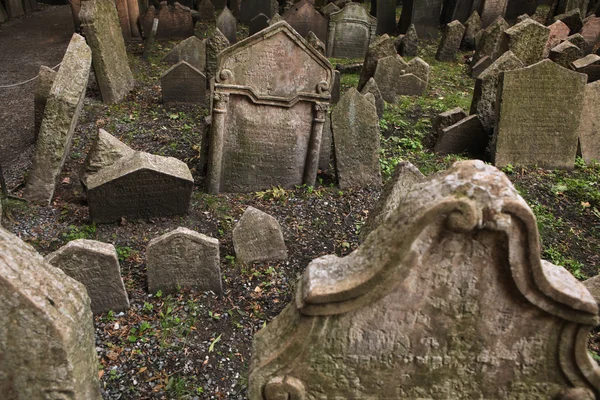 Starý židovský hřbitov v Praze — Stock fotografie