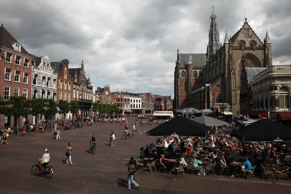 Grote Kerk en Haarlem, Países Bajos —  Fotos de Stock