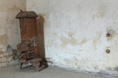 Kalorifer kazan terezin gestapo eski cezaevinde.