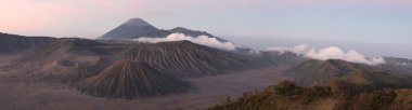 Sunrise Mount Bromo Doğu Java üzerinde
