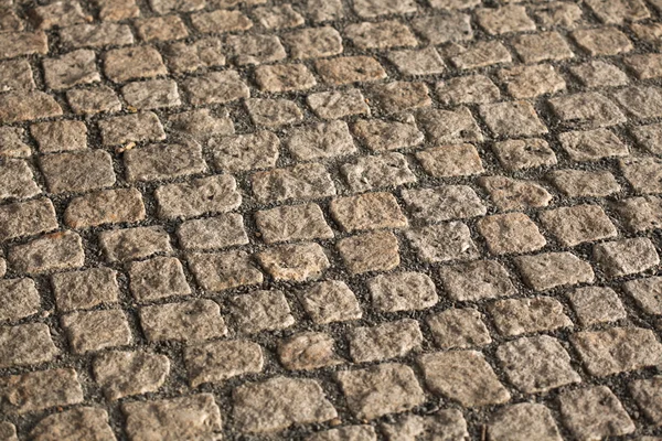 Dlážděný chodník kostky textury — Stock fotografie