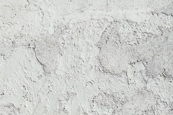Vitkalkade lera vägg. — Stockfoto