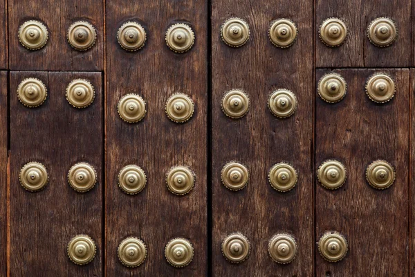 Old wooden gate — Stock Photo, Image