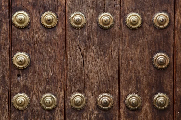 Old wooden gate — Stock Photo, Image