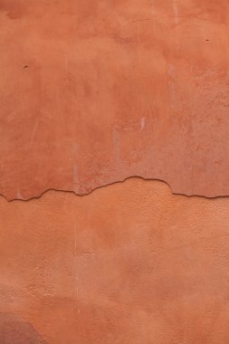 Eski terracotta sıva duvar