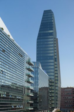Elmas Kulesi Porta Nuova bölgesinde, Milano, İtalya.