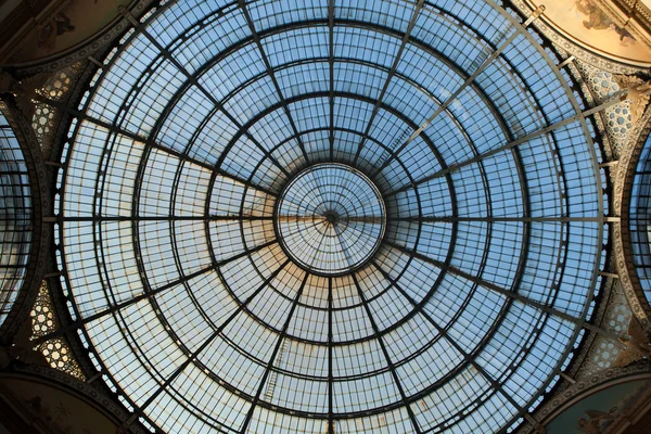 Galleria Vittorio Emanuele II in Milan, Italy. — Stock Photo, Image