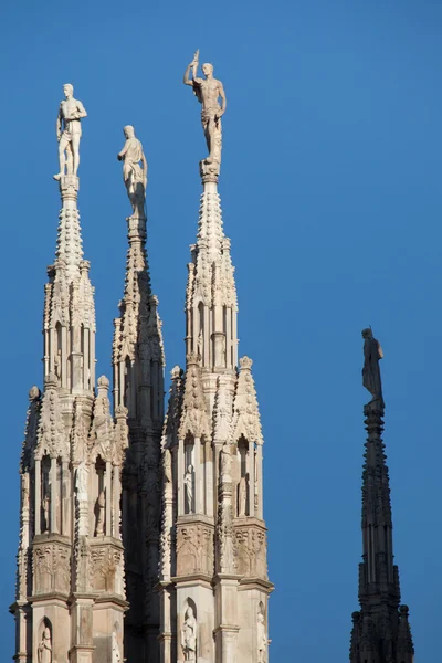 Duomo v Miláně, Lombardie, Itálie. — Stock fotografie