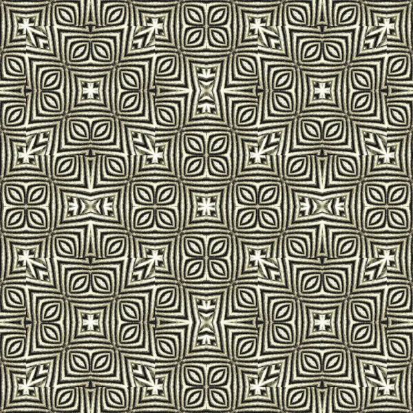 Etniczne geometrycznej kwiecisty wzór — Zdjęcie stockowe