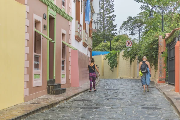 Kolonialne ulica Las Penas w Guayaquil Ekwador — Zdjęcie stockowe