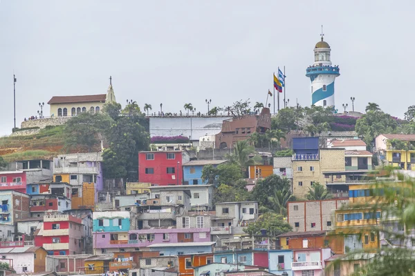 Cerro Santa Ana in Guayaquil, Ecuador. — Stock Photo, Image