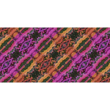 Yatay çizgili Modern Barok desen