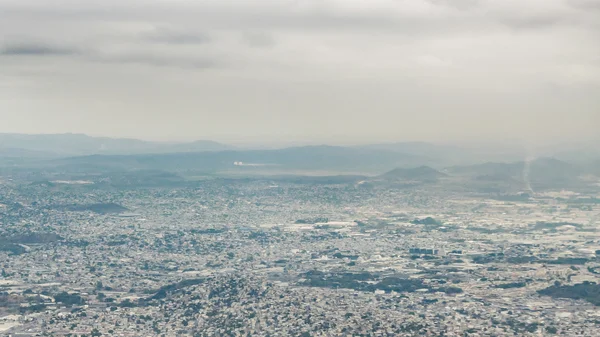 Vista aérea de fora da cidade de Guayaquil no Equador — Fotografia de Stock