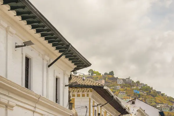 Архітектура в історичному центрі Quito — стокове фото