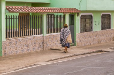 Otavalo ruhu yerli köy Ekvator