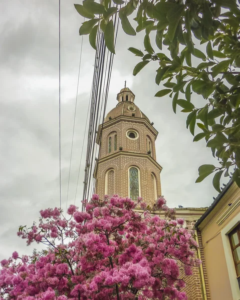 Iglesia de San Luis Otavalo Ecuador — Foto de Stock