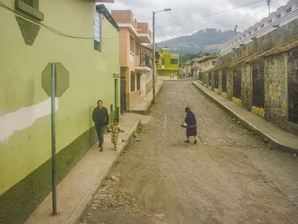 Otavalo Ecuador Escena urbana callejera —  Fotos de Stock
