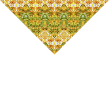 Hint stilize çiçek çizgili