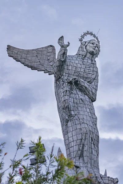 Monument de la Vierge Panecillo Quito Équateur — Photo