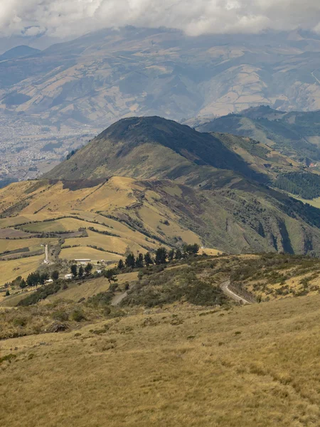 Montanha Paisagem Quito Equador — Fotografia de Stock